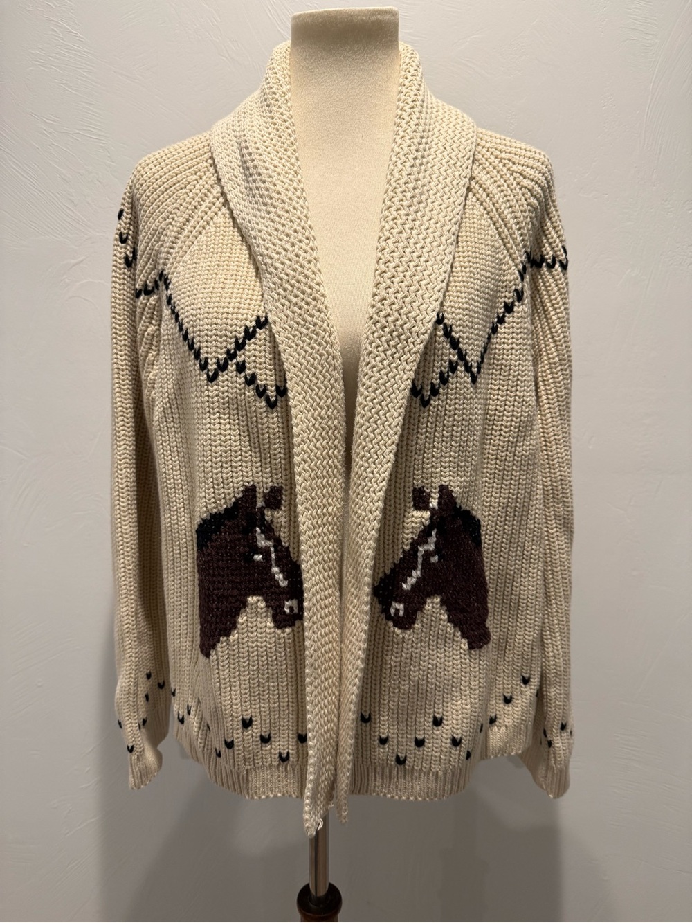 Rare! THE GREAT. The Horse Lodge Cardigan - Size 2 - Picture 3 of 7